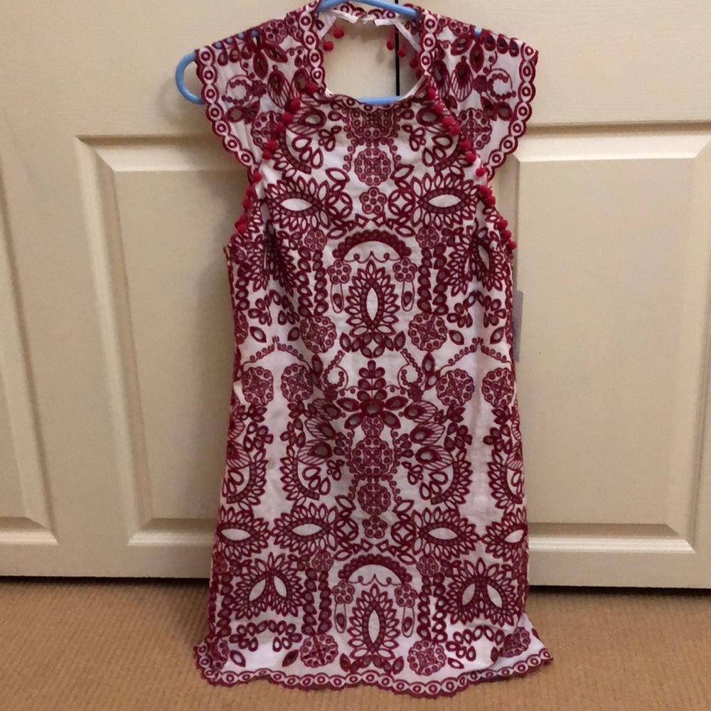 Saylor eyelet dress